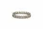 Bague 53 Art Déco - Bague en or blanc 18 carats sertie de diamants taille brillant 58 Facettes B504