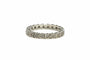 Bague 53 Art Déco - Bague en or blanc 18 carats sertie de diamants taille brillant 58 Facettes B504