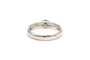 Bague 53 Solitaire - Bague en or blanc 18 carats et diamant 0,13 ct 58 Facettes 19664