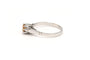 Bague 53 Bague années 50 en or blanc 18 carats avec diamant jaune 58 Facettes 20197