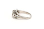 Bague 53 Bague Art déco en or blanc 18 carats sertie de diamants taille ancienne 58 Facettes 20428