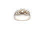 Bague 53 Bague Art déco en or blanc 18 carats sertie de diamants taille ancienne 58 Facettes 20428