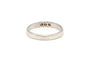 Bague 54 Bague contemporaine en or blanc et diamants 58 Facettes 23060