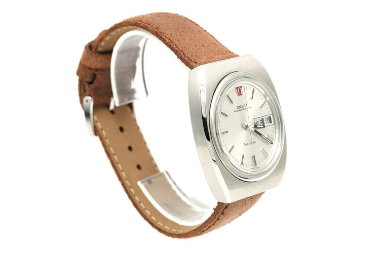 Montre Omega Genève Megaquartz 32 kHz - Montre en acier (réf. 196.0030) 58 Facettes M0063