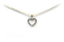 Pendentif Pendentif contemporain en or blanc 18 carats serti de diamants 58 Facettes 23045