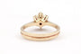 Bague 54 Bague contemporaine en or jaune 18 carats sertie de diamants (0,48 ct) 58 Facettes 23065