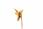 Broche Napoléon III - Broche en or jaune 18 carats sertie d’un diamant brillant 58 Facettes B645