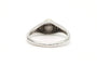 Bague 55 Bague Art déco en or blanc 18 carats, perle et diamants 58 Facettes B298