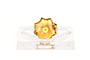 Broche Broche Art Nouveau en or jaune 18 carats sertie d’une perle 58 Facettes B653