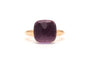 Bague 51 Pomellato - Bague contemporaine en or rose 18 carats et améthyste 58 Facettes 22601
