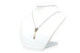 Collier Collier Art Déco - Pendentif en or jaune 18 carats et argent, diamants 58 Facettes 22729