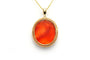 Pendentif Pendentif Napoléon III en or jaune 18 carats serti d’agate 58 Facettes 22680