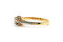 Bague 53 Bague Art déco en or jaune et blanc 18 carats, diamant taille rose 58 Facettes B743