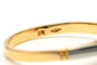Bague 53 Bague Art déco en or jaune et blanc 18 carats, diamant taille rose 58 Facettes B743