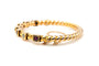 Bracelet Bracelet Napoléon III - Bracelet en or jaune 18 carats, rubis et diamants rose 58 Facettes 22868