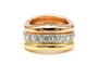 Bague 52 Bague contemporaine en or 18 carats sertie de diamants (2,16 ct) 58 Facettes 22983