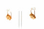 Boucles d'oreilles Boucles d'oreilles Art déco en or jaune 18 carats serties de perles 58 Facettes 22965