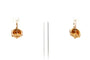Boucles d'oreilles Boucles d'oreilles Art déco en or jaune 18 carats serties de perles 58 Facettes 22965