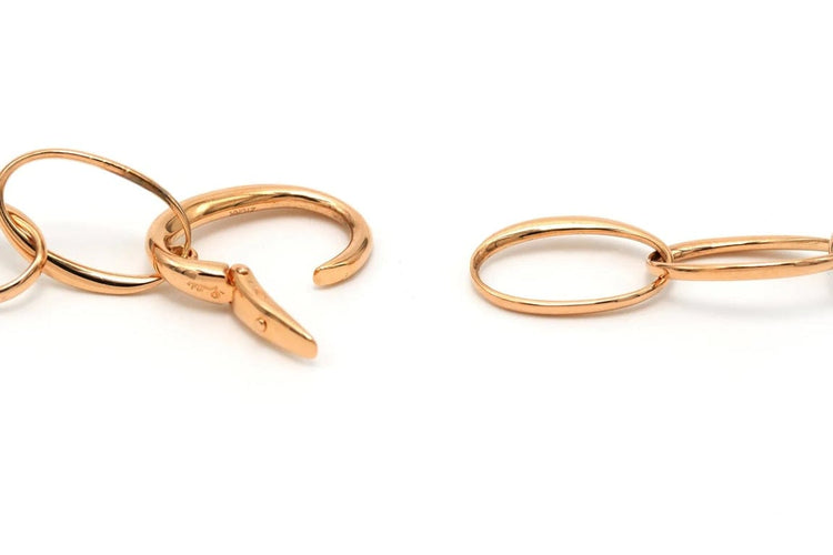 Collier Pomellato - Collier contemporain en or rose 18 carats 58 Facettes 22945