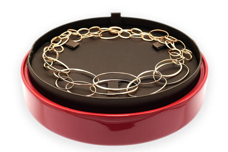 Collier Pomellato - Collier contemporain en or rose 18 carats 58 Facettes 22945