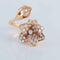 Bague 52 Mellerio Bourgeon - Bague en or jaune avec diamants et perles 58 Facettes