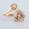 Bague 52 Mellerio Bourgeon - Bague en or jaune avec diamants et perles 58 Facettes