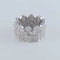 Bague 54 Fred Île d’Or - Bague en or blanc pavée de diamants 58 Facettes