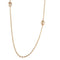 Collier Mellerio - Sautoir en or jaune 750/1000 et perles gold 58 Facettes