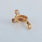Boucles d'oreilles Boucles d’oreilles en or jaune 750 serties de rubis et diamants 58 Facettes