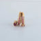 Boucles d'oreilles Boucles d’oreilles en or jaune 750 serties de rubis et diamants 58 Facettes