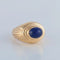 Bague 50 Boucheron Jaïpur - Bague en or jaune avec lapis-lazuli 58 Facettes