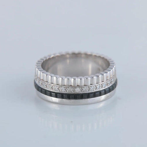 Bague 55 Boucheron Quatre - Bague classique sertie de diamants 58 Facettes