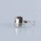 Boucles d'oreilles Poiray - Boucles d’oreilles en or blanc et diamants bruns 58 Facettes