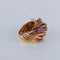 Bague 51 Bague rubis et diamants en or jaune 750/1000 58 Facettes