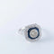 Bague 56 Bague Art déco en or blanc 18 carats, diamant et saphirs 58 Facettes