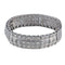 Bracelet Bracelet ligne de diamants en or blanc 750 58 Facettes