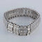 Bracelet Bracelet ligne de diamants en or blanc 750 58 Facettes