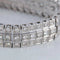 Bracelet Bracelet ligne de diamants en or blanc 750 58 Facettes