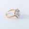 Bague 59 Bague pompadour en or jaune 18 ct et diamants 58 Facettes