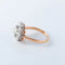 Bague 59 Bague pompadour en or jaune 18 ct et diamants 58 Facettes
