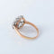 Bague 59 Bague pompadour en or jaune 18 ct et diamants 58 Facettes