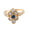 Bague 52 Piaget - Bague en or jaune 18 ct saphir et diamants 58 Facettes
