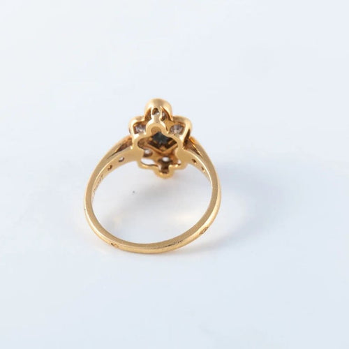 Bague 52 Piaget - Bague en or jaune 18 ct saphir et diamants 58 Facettes