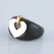 Bague 51 Poiray - Bague en or jaune 18 ct et bois 58 Facettes