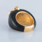 Bague 51 Poiray - Bague en or jaune 18 ct et bois 58 Facettes