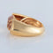 Bague 52 Poiray - Bague en or jaune 18 ct et citrine 58 Facettes