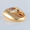 Bague 52 Poiray - Bague en or jaune 18 ct et citrine 58 Facettes