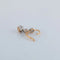 Boucles d'oreilles Boucles d’oreilles dormeuses en or jaune 18 ct et diamants 58 Facettes