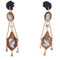 Boucles d'oreilles Boucles d'oreilles camées Empire en or jaune 58 Facettes