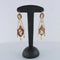Boucles d'oreilles Boucles d'oreilles camées Empire en or jaune 58 Facettes